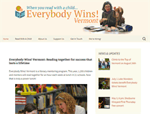 Tablet Screenshot of everybodywinsvermont.org